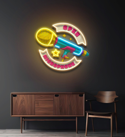 Micro Led Neon Sign Light Pop Art